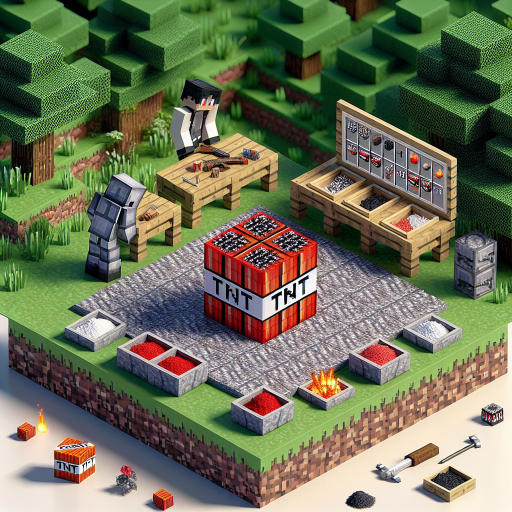 Panduan Utama untuk Menggunakan dan Membuat TNT di Minecraft
