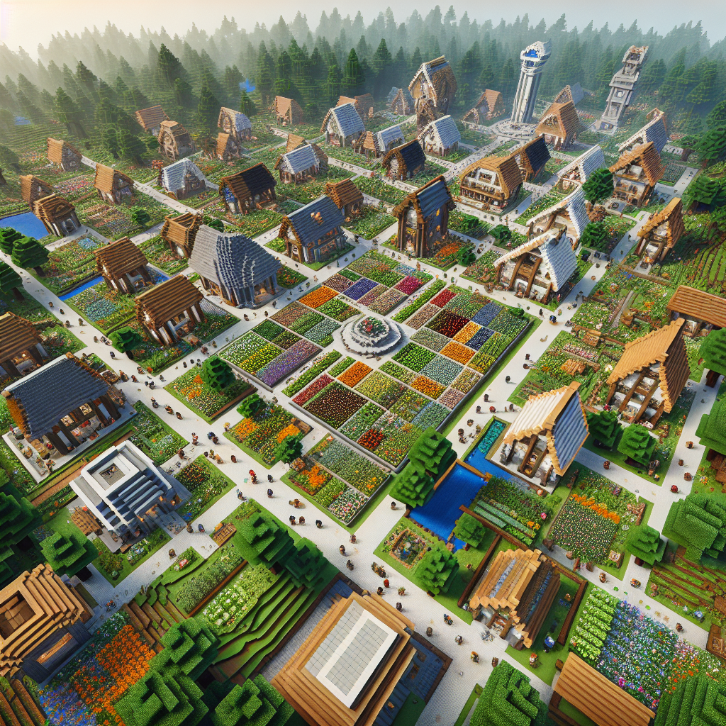 Panduan Utama Membangun Desa di Minecraft: Tip dan Trik