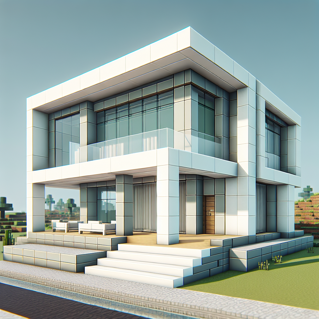Kuasai Seni Membangun Rumah Modern Sederhana di Minecraft